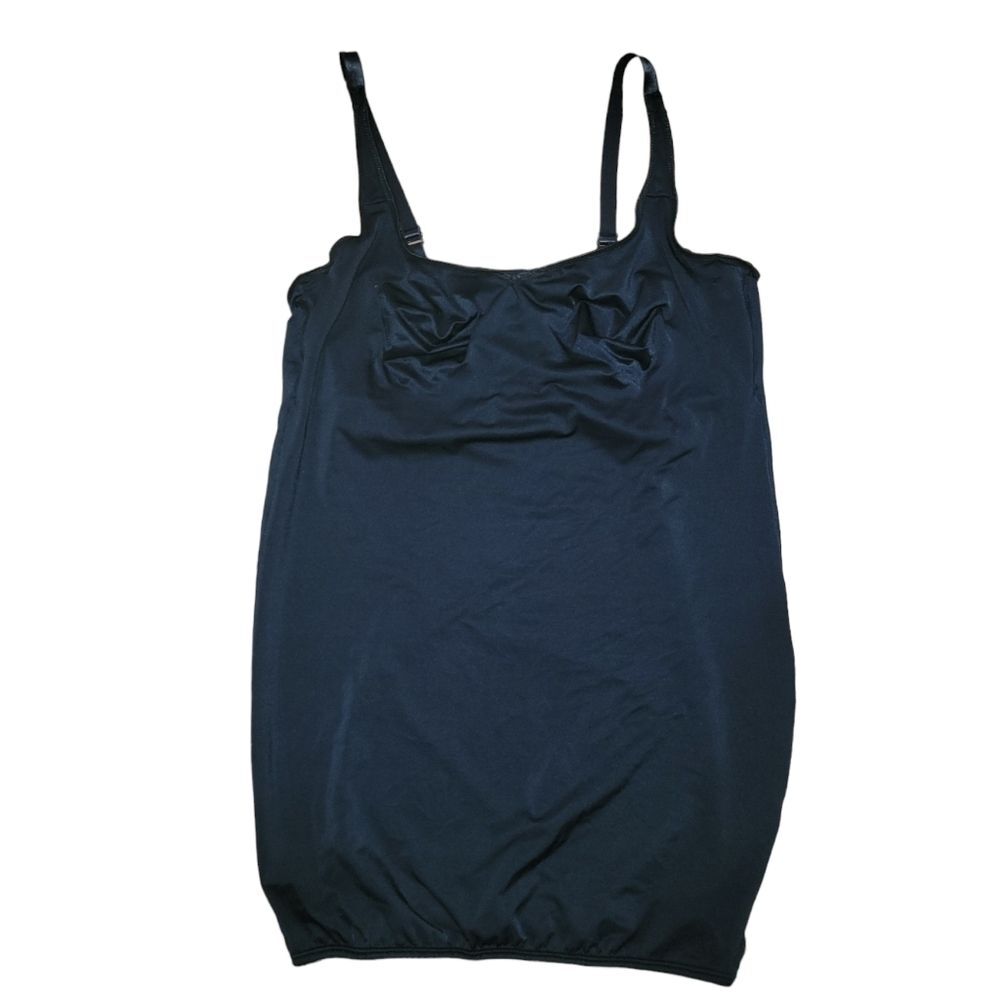 Cacique Lane Bryant black slip shapewear 42